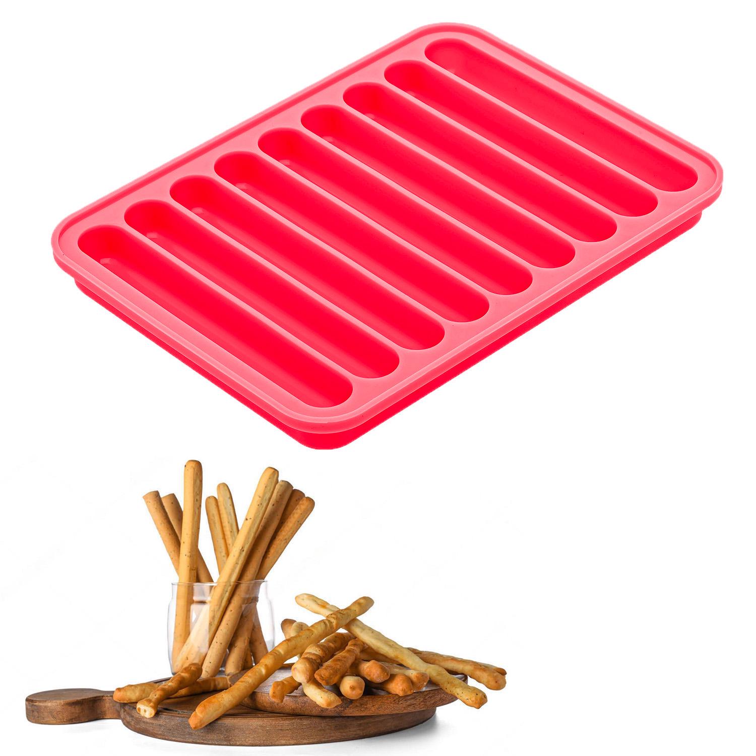 Форма для випікання паличок Гриссіні 15х11х1 см Червоний (2194039101) - фото 7 Форма для випікання паличок Гриссіні 15х11х1 см Червоний (2194039101) - фото 7