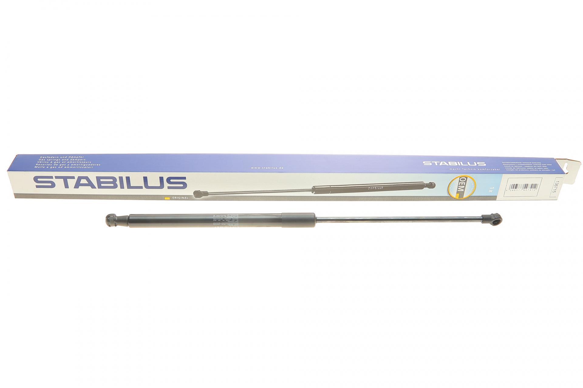 Амортизатор кришки багажника Stabilus для Toyota Prius 08-- (136715)