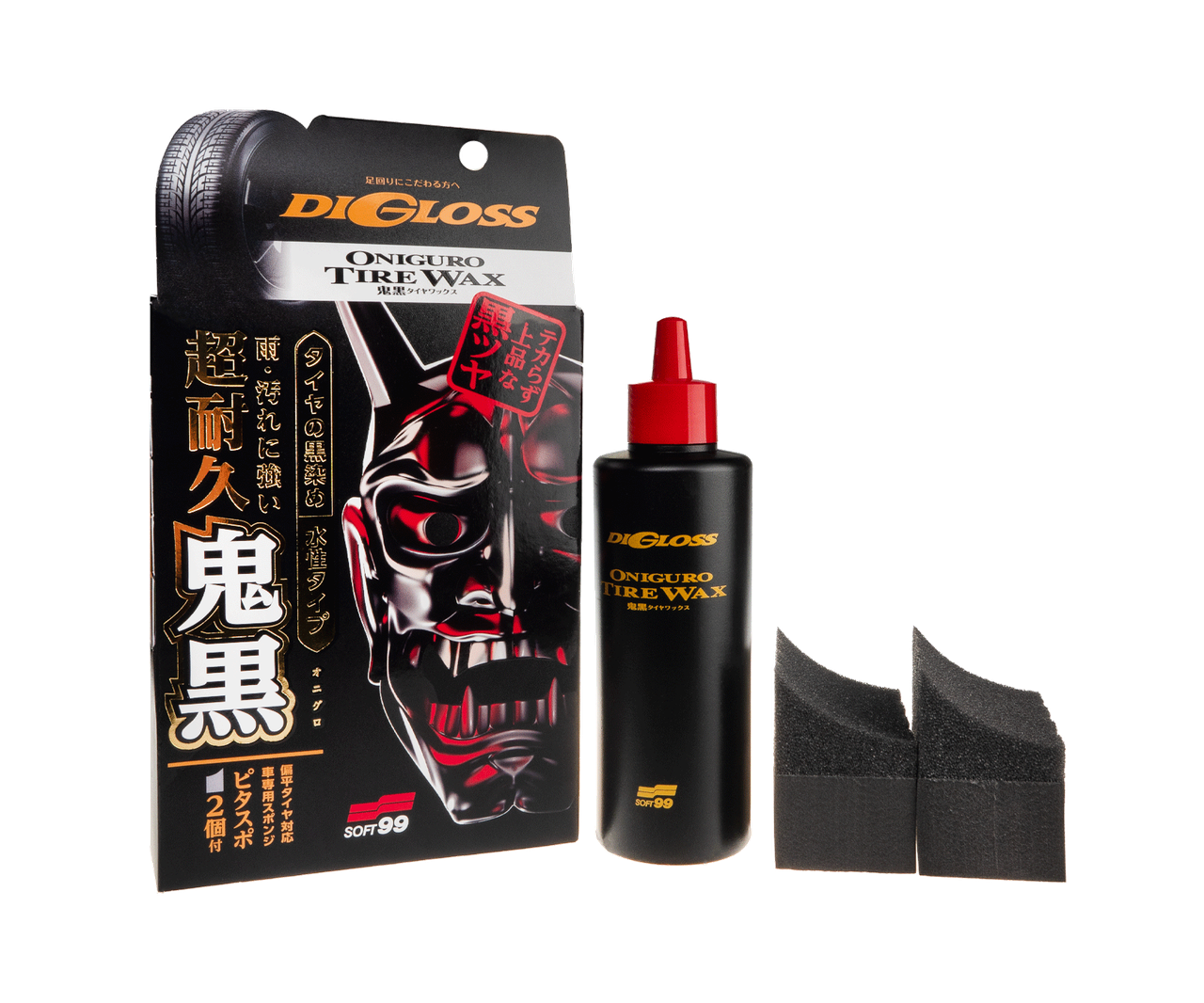 Чернение для шин SOFT99 DiGloss Black Devil Tire Wax