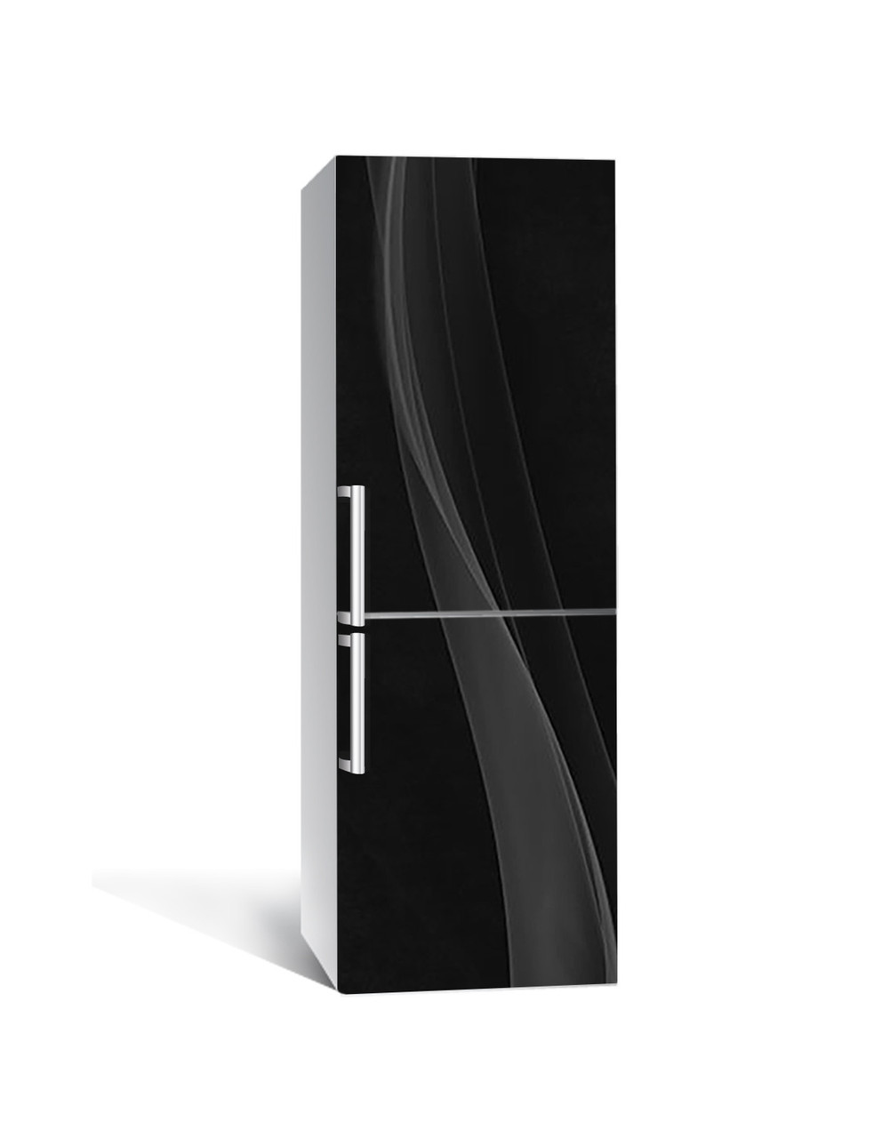 Наклейка 3D на холодильник Zatarga "Дымный шлейф" виниловая 650х2000 мм