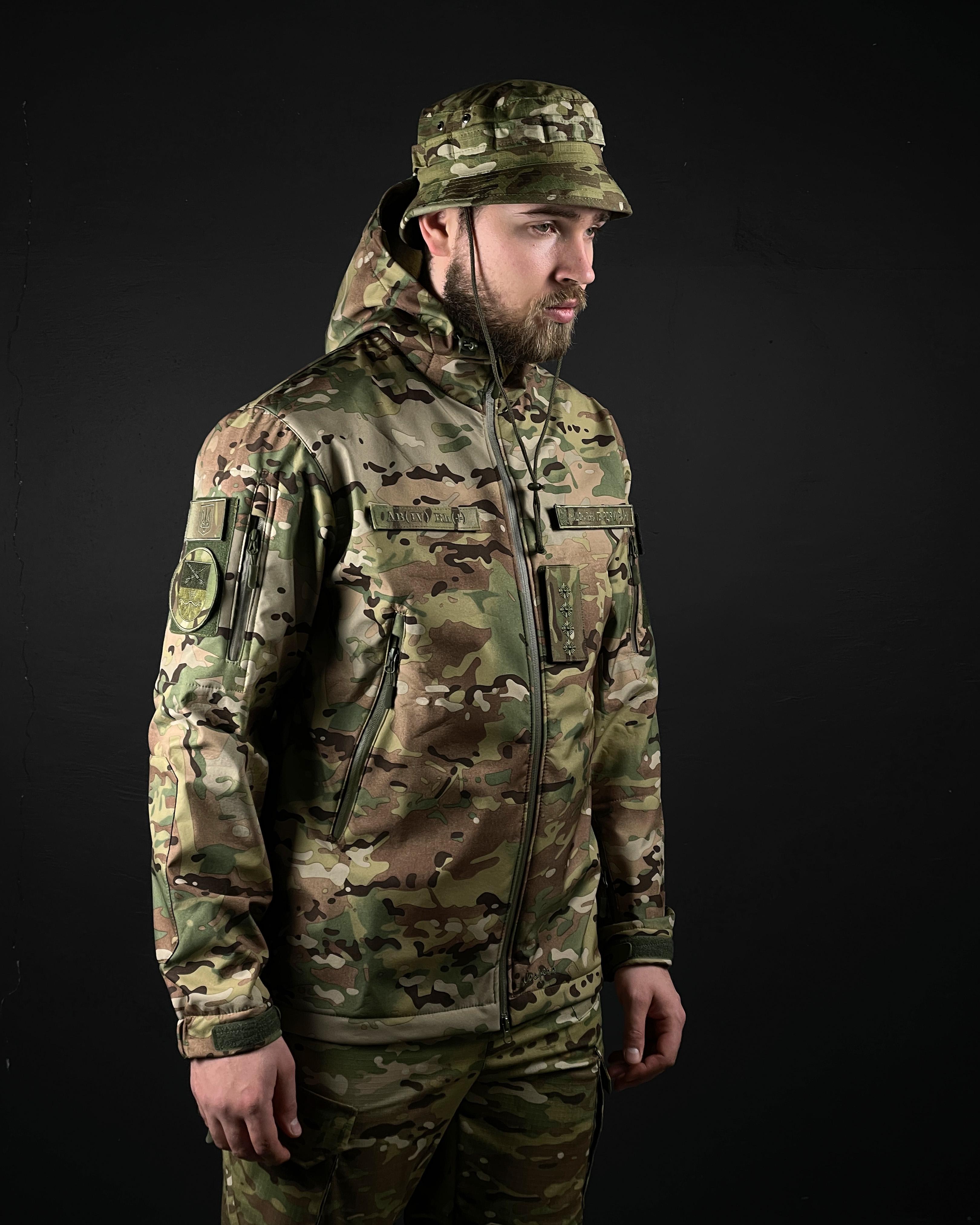 Куртка военная COOPERR Soft Shell II S Мультикам (KUR-1.5.S) - фото 2