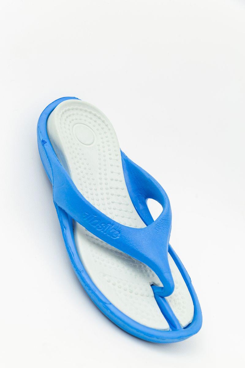 В'єтнамки жіночі Ager 131R147940 р. 38 Синьо-сірий - фото 2