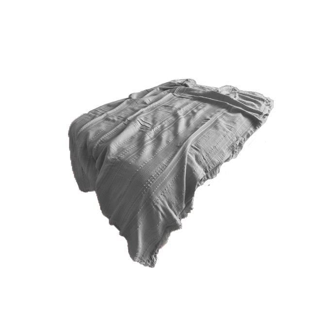 Плед хлопковый пике евро 220х240 см Белый (П4К-A-turkish-001-05)