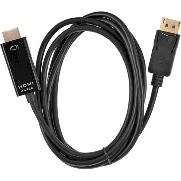 Кабель для передачі даних DisplayPort M-HDMI м 3 м Чорний (604925)