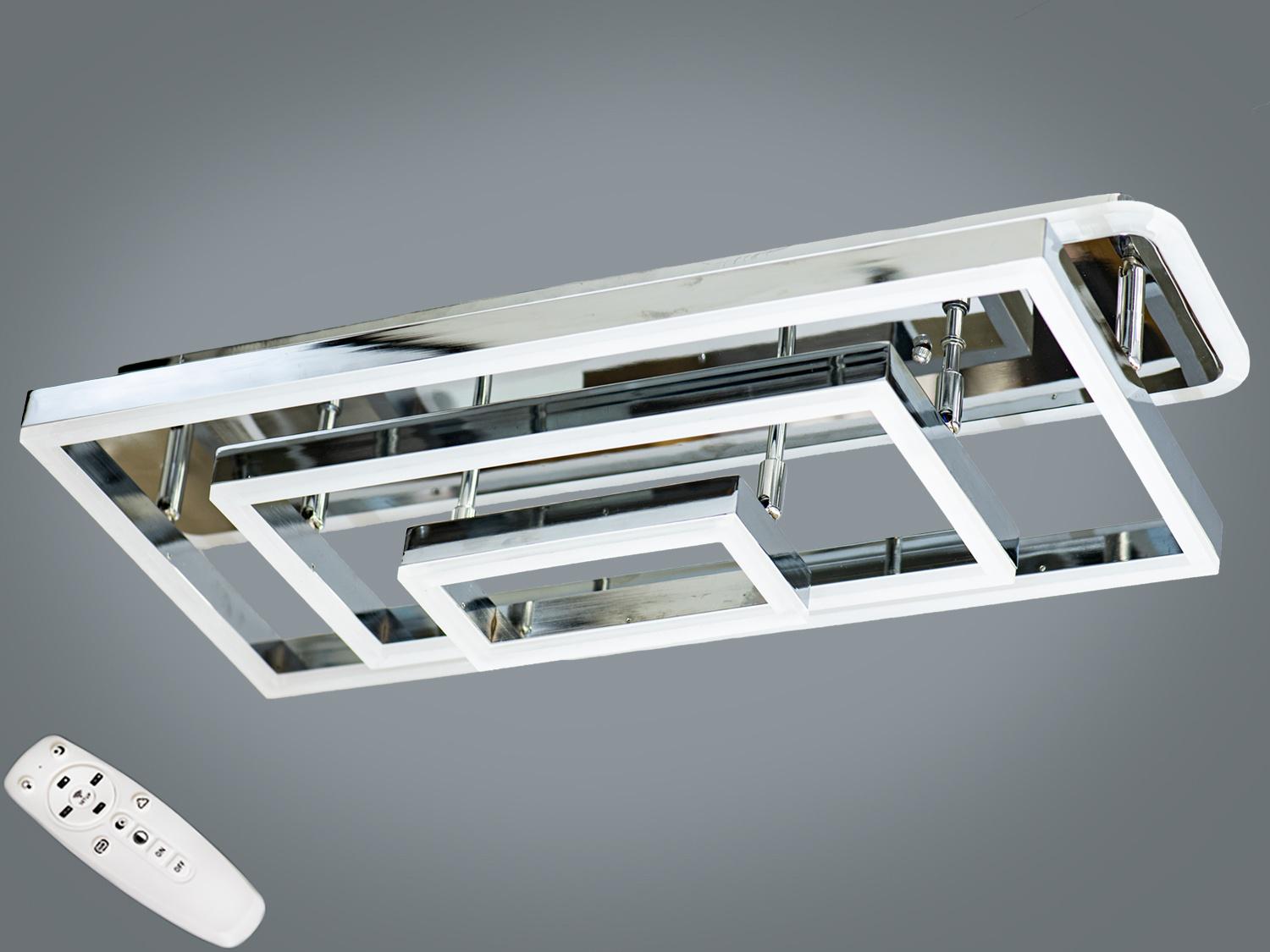 Потолочная светодиодная люстра с диммером 125W (7007)