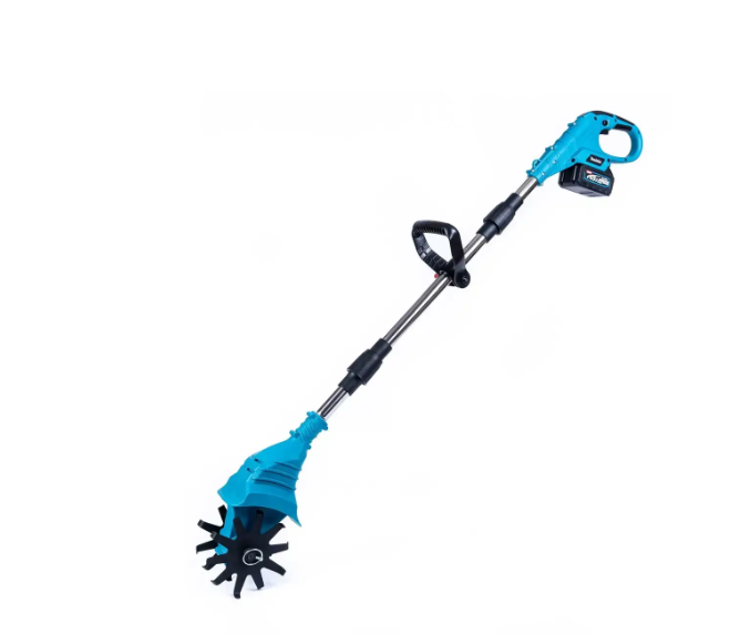 Культиватор аккумуляторный 48V 6 Ah электрический Голубой (35467687)