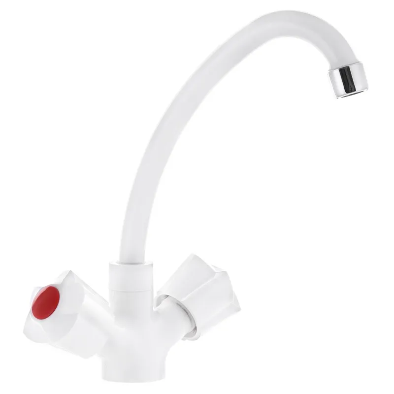 Смеситель для кухни PLAMIX Ama-271 White без подвода (PM0696)