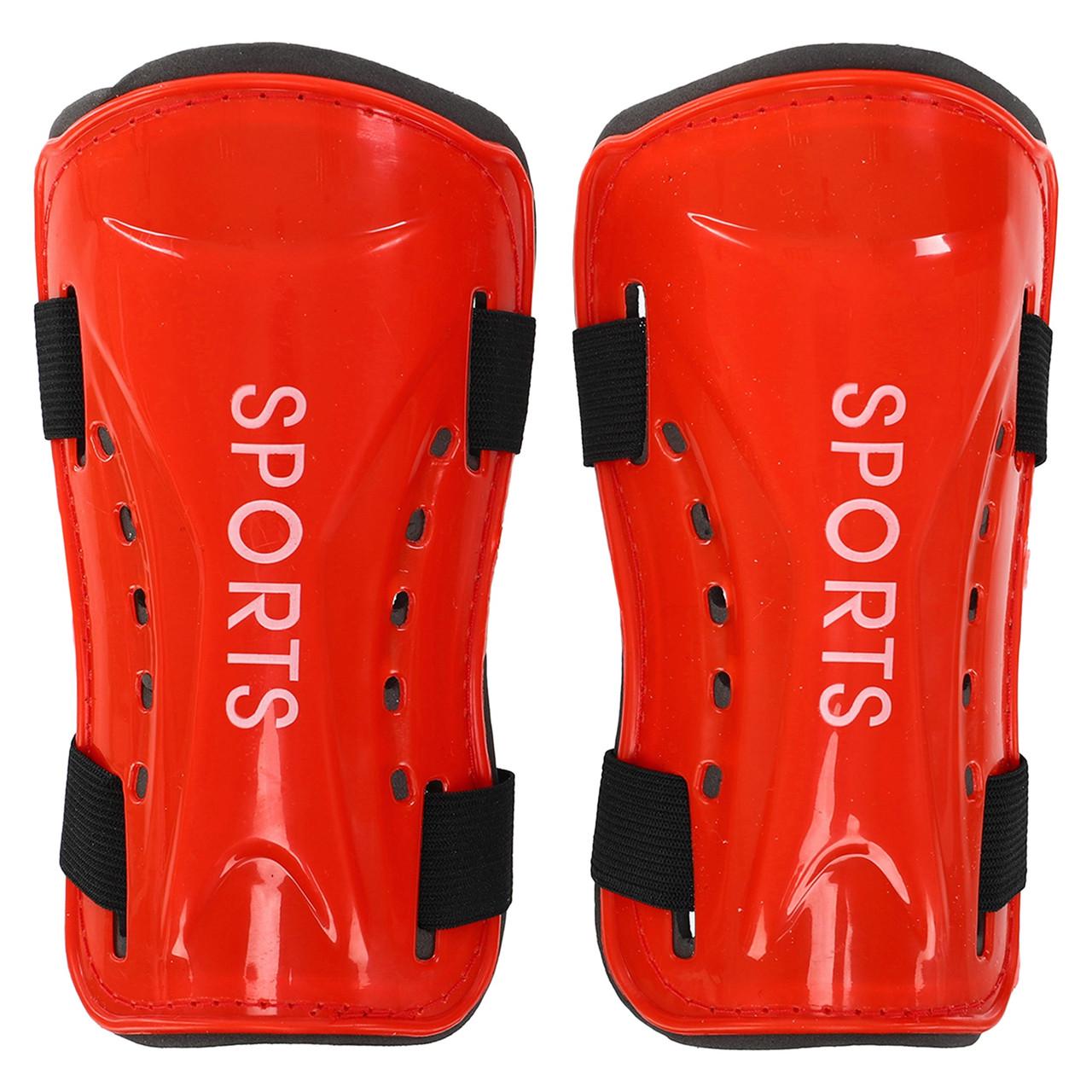 Щитки футбольные SP-Sport FB 5091 Красный