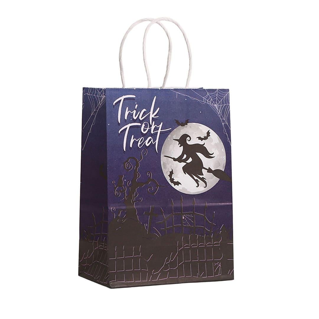 Бумажный пакет Halloween Фиолетовый (99660)