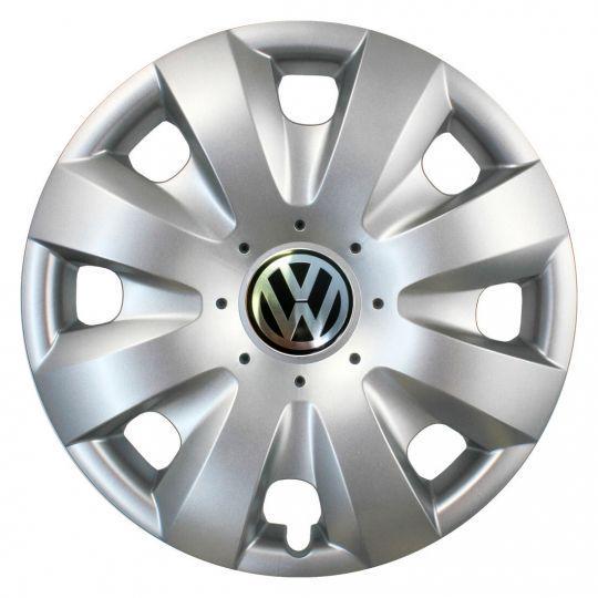 Автомобильные колпаки SKS 321 R15 с логотипом Volkswagen 4 шт. Серебристый
