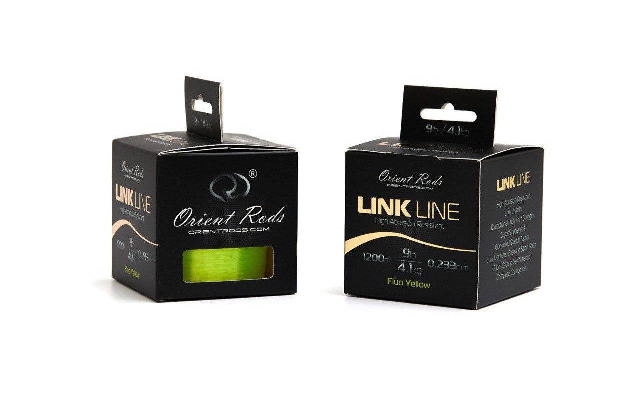Леска Orient Rods Link Line 0,23 мм 1200 м Fluo Yellow - фото 2 Леска Orient Rods Link Line 0,23 мм 1200 м Fluo Yellow - фото 2