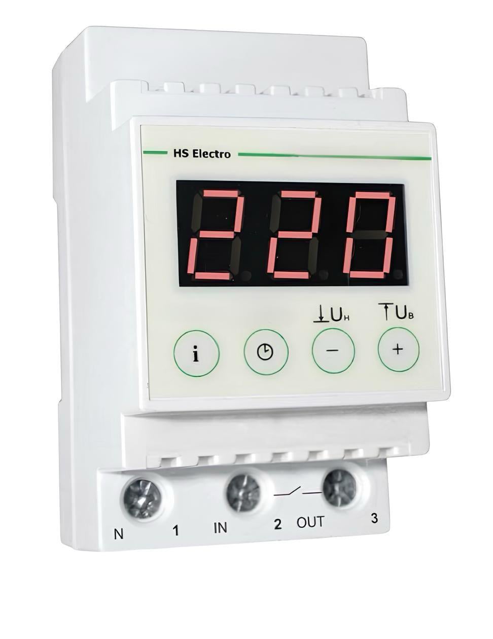 Реле напряжения УКН-32с дин-рейка HS ELECTRO