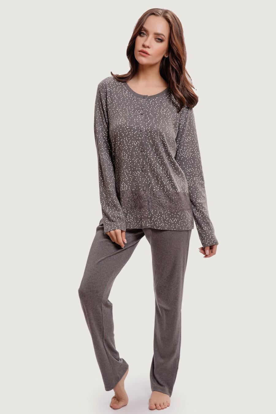 Комплект Lormar блуза/брюки р. 42/S Серый (69952)