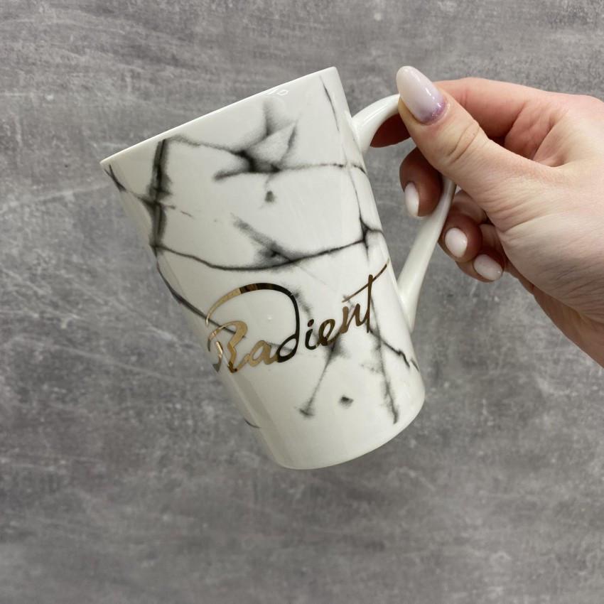 Чашка Olens O8030-81 Radient з кришкою керамічна з ложкою 375 мл - фото 2 Чашка Olens O8030-81 Radient з кришкою керамічна з ложкою 375 мл - фото 2