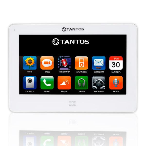 Відеодомофон Tantos Neo Slim 7" White - фото 1