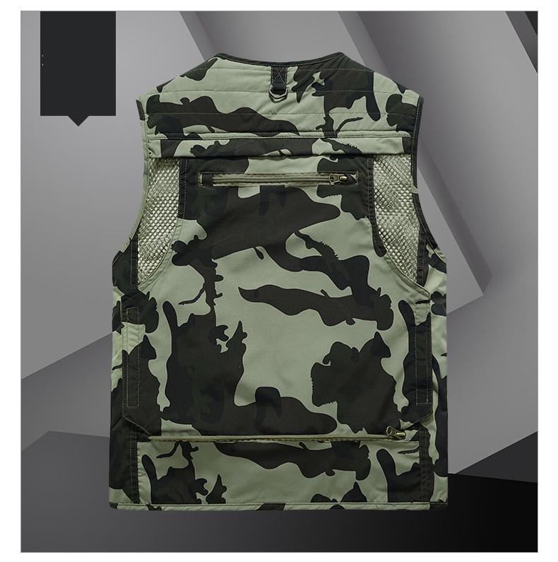 Жилет JP для охоты/рыбалки/туристов/фотографов 2XL Камуфляж (04481) - фото 2