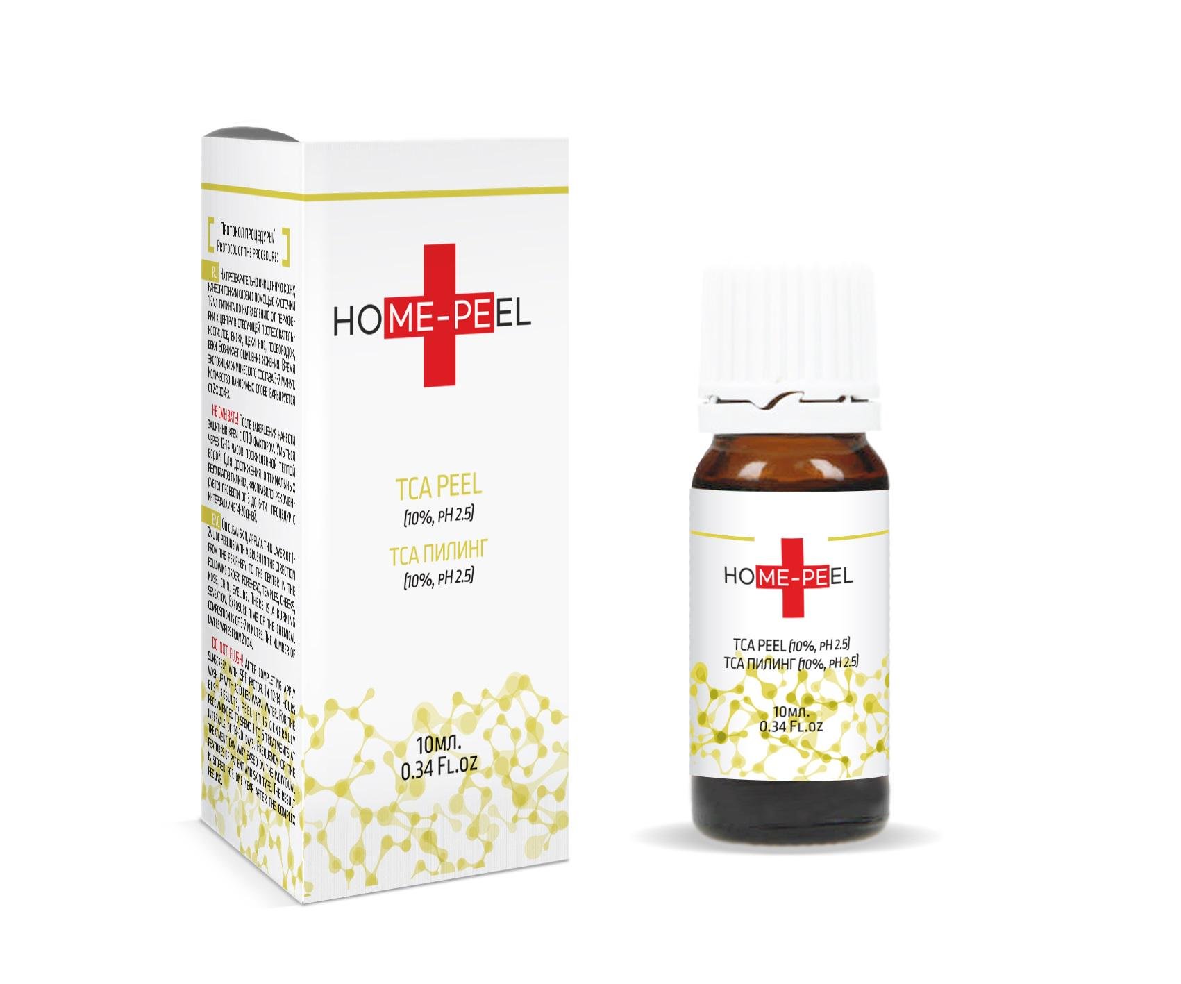 Пилинг ТСА Home-Peel 10%, рН 2,5 10 мл (h_p0113) - фото 1 Пилинг ТСА Home-Peel 10%, рН 2,5 10 мл (h_p0113) - фото 1