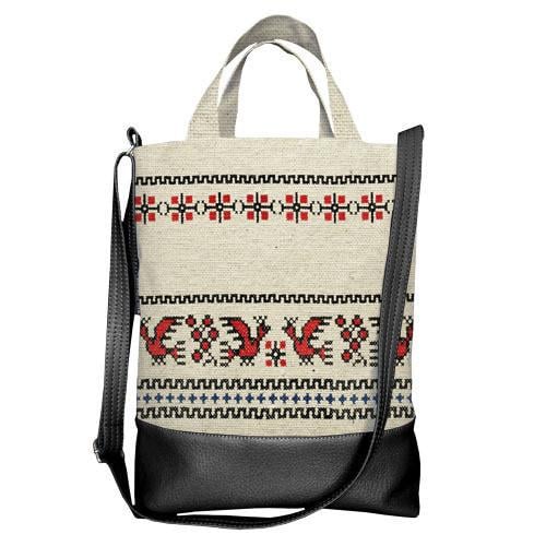 Городская сумка Presentville City Украинский мотив (SCB 14A163 BL)