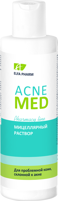 Elfa Pharm acne med мицеллярный раствор 200мл (5901845503631)