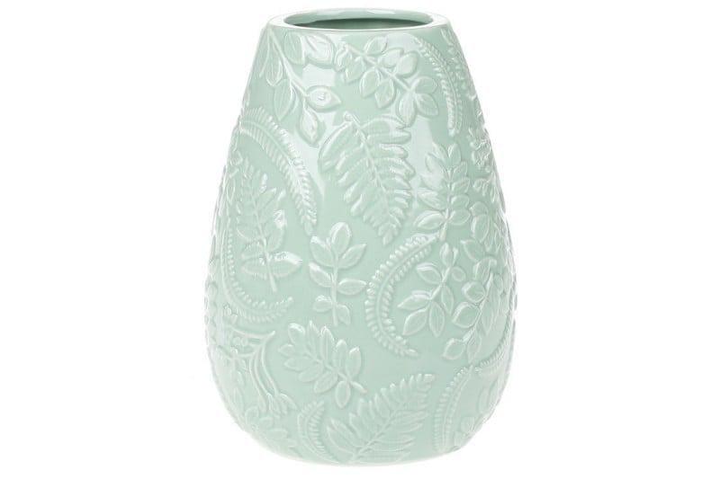 Ваза керамическая BonaDi 727228 Флора 16 см мятный (10090)