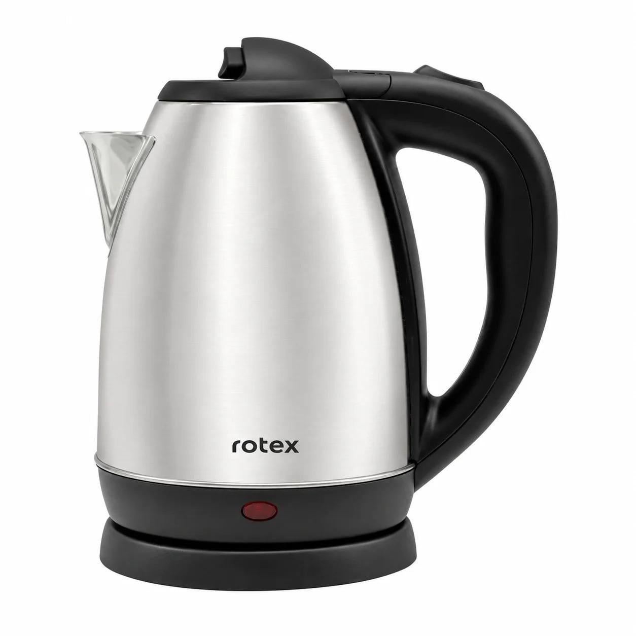 Электрочайник Rotex RKT10-B 1,5 л Серебристый (GR-06982) Электрочайник Rotex RKT10-B 1,5 л Серебристый (GR-06982)