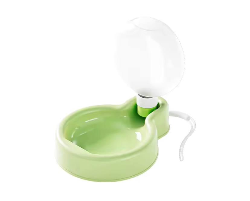 Портативна дорожня поїлка для собак 350 мл Зелений (bc09da6a) - фото 2 Портативна дорожня поїлка для собак 350 мл Зелений (bc09da6a) - фото 2