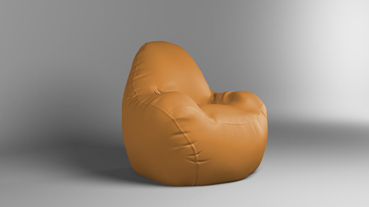 Безкаркасне крісло-мішок SkyPuff Relax Zeus Delux екошкіра 100 см Brick (2695830236) Безкаркасне крісло-мішок SkyPuff Relax Zeus Delux екошкіра 100 см Brick (2695830236)