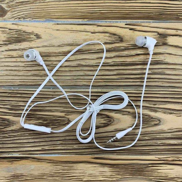 Навушники з мікрофоном Aspor A209 Білий (1858272864)