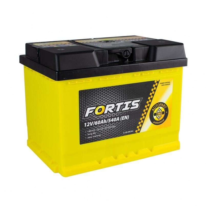 Аккумулятор автомобильный Fortis 12 В/60 А/ч 1