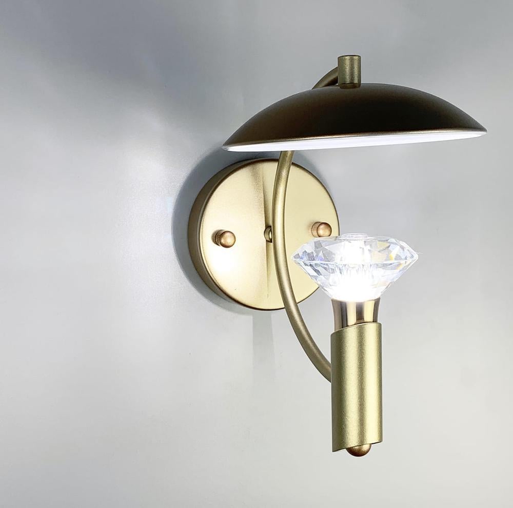 Бра Line.F 5005 GD с хрустальными элементами Золотой (1166_1827)