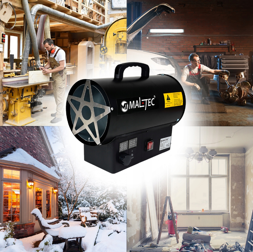 Теплова гармата з термостатом Maltec 25 кВт - фото 9 Теплова гармата з термостатом Maltec 25 кВт - фото 9