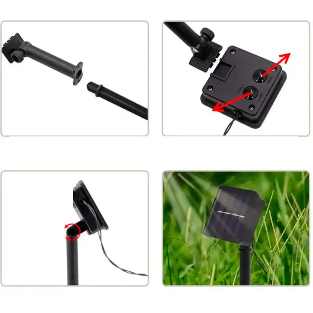 Гирлянда уличная MA759 на солнечной батарее мухомор (30871881) - фото 6