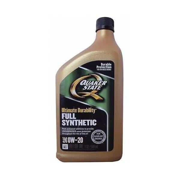 Моторное масло Quaker State Ultimate Durabiliti 0W-20 0,946 л (550046176)