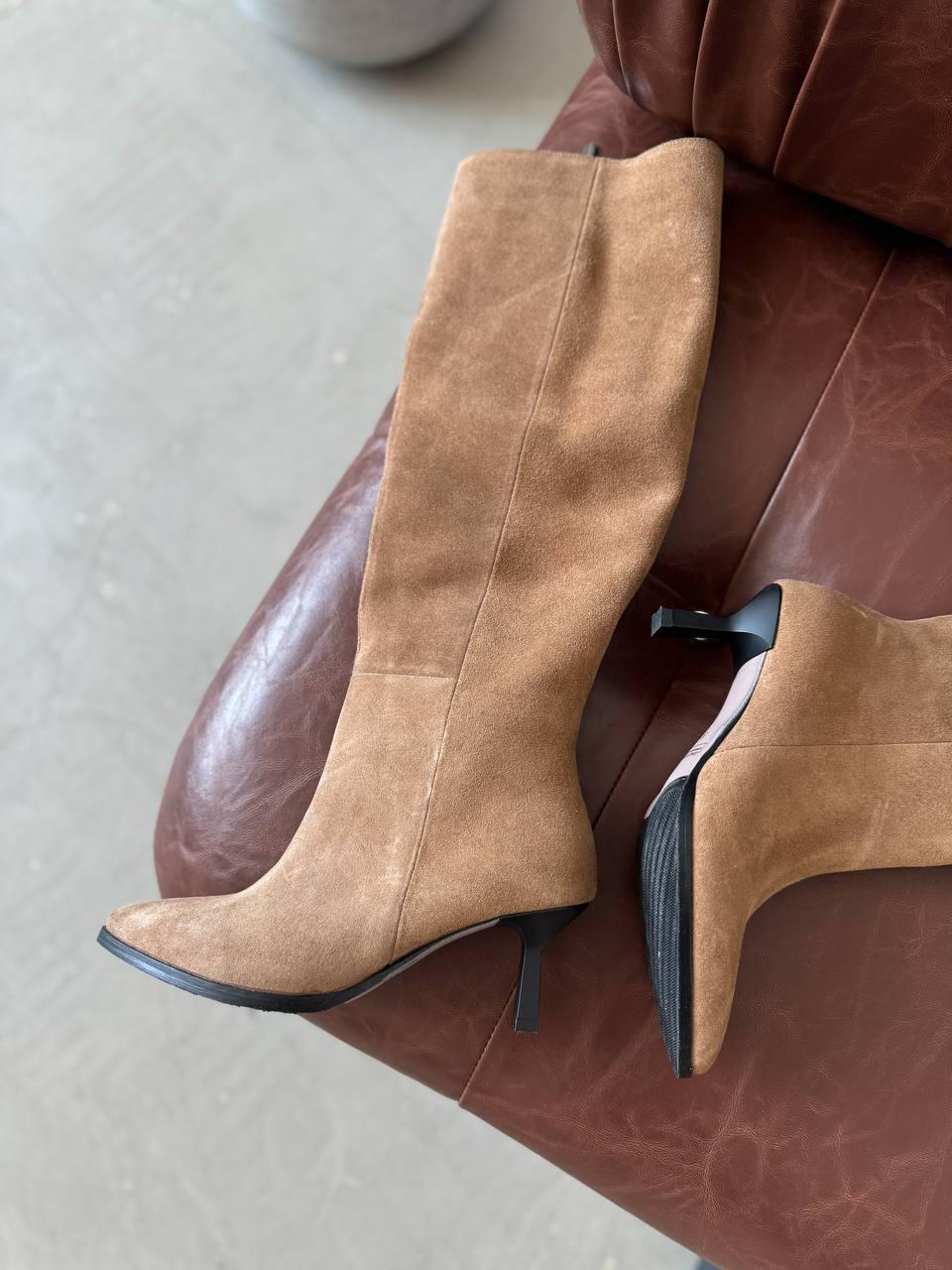 Чоботи жіночі Maya Shoes р. 39 Пісочний (3057/1) - фото 3 Чоботи жіночі Maya Shoes р. 39 Пісочний (3057/1) - фото 3