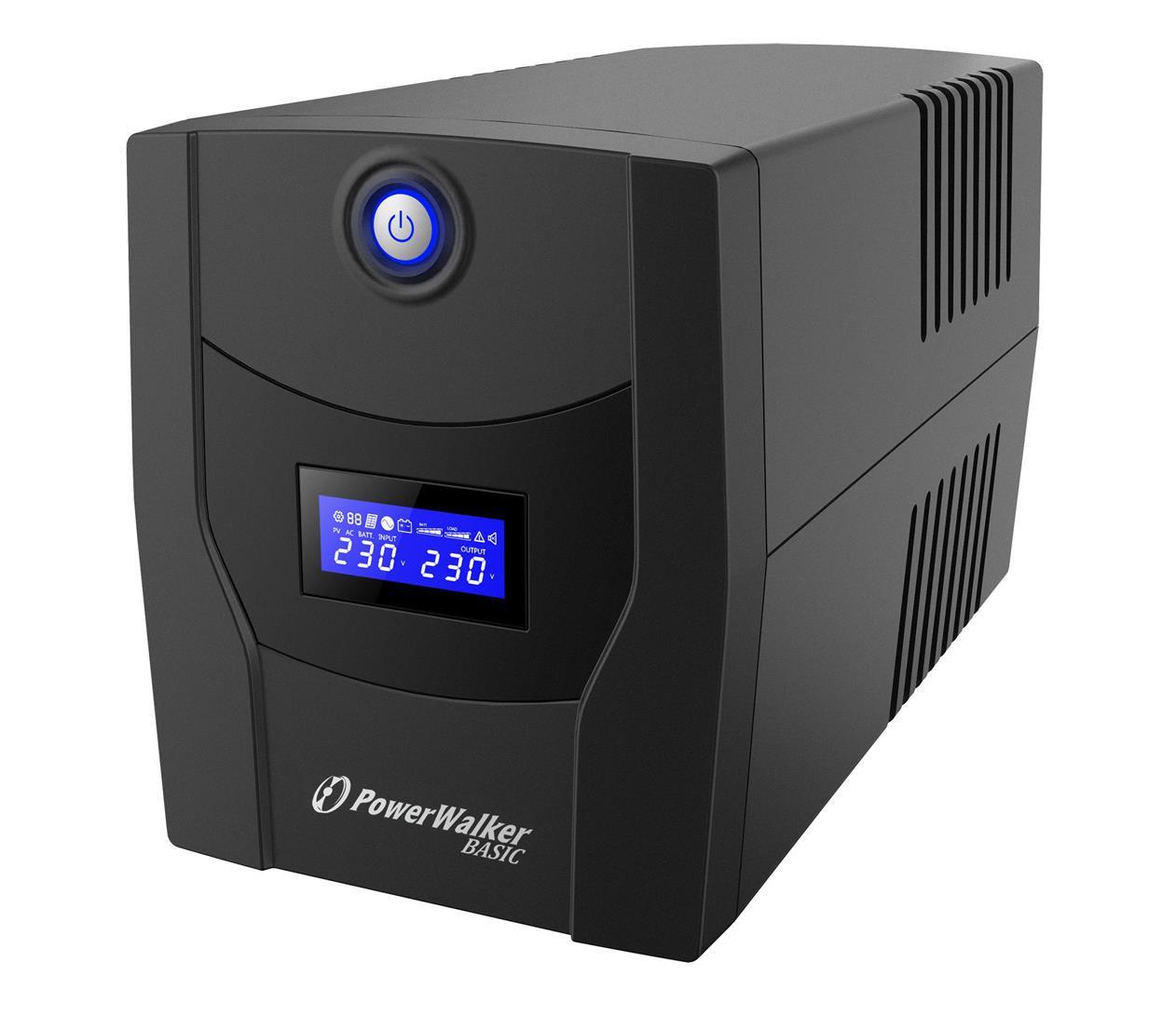Джерело безперебійного живлення лінійно-інтерактивне PowerWalker VI 1500 STL FR (222753)