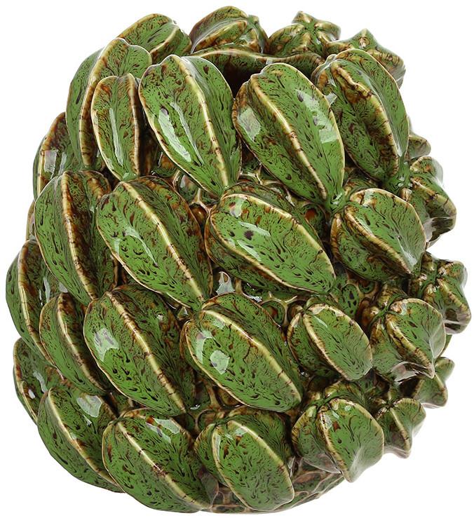 Ваза фарфоровая Carambola Ø 22х21 см с объемным декором Ваза фарфоровая Carambola Ø 22х21 см с объемным декором