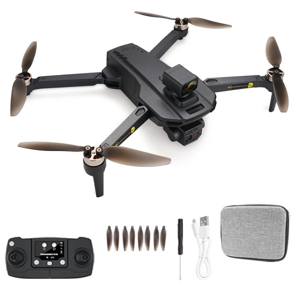 Квадрокоптер JJRC X23 B с 4K и HD камера/GPS БК Black (d317)