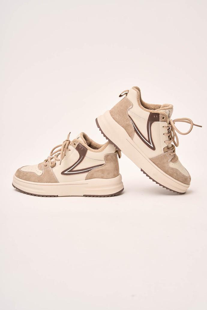 Кроссовки женские LONZA 175246 р. 36 Бежевый (14133_36) - фото 5 Кроссовки женские LONZA 175246 р. 36 Бежевый (14133_36) - фото 5