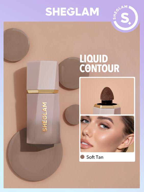 Бронзер Sheglam Sun Sculpt Liquid Contour-Soft Tan 5,2 мл (66652333254121) - фото 2