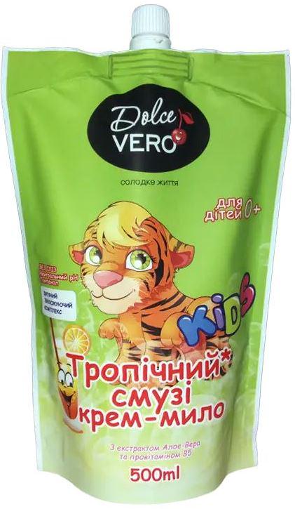 Крем-мило рідке дитяче Dolce Vero Тропічний смузі дой-пак 500 мл (13398)