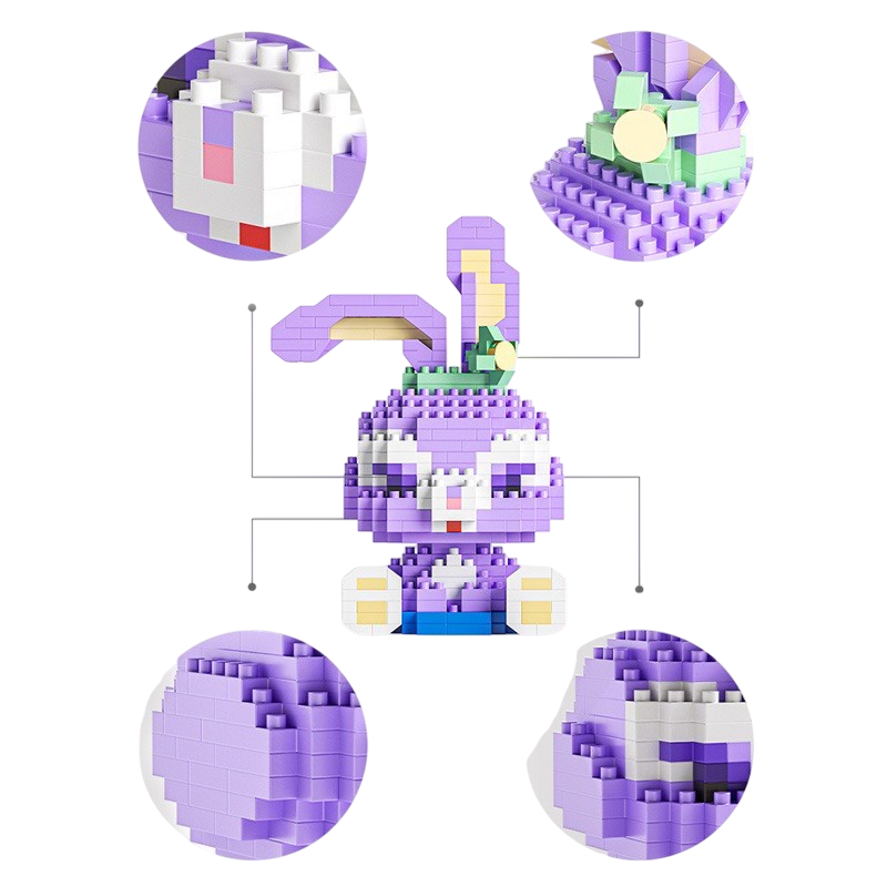 Конструктор-фигурка BRICKS Stella Lou Disney Rabbit Duffy and Friends без коробки (2567478113) - фото 3 Конструктор-фигурка BRICKS Stella Lou Disney Rabbit Duffy and Friends без коробки (2567478113) - фото 3