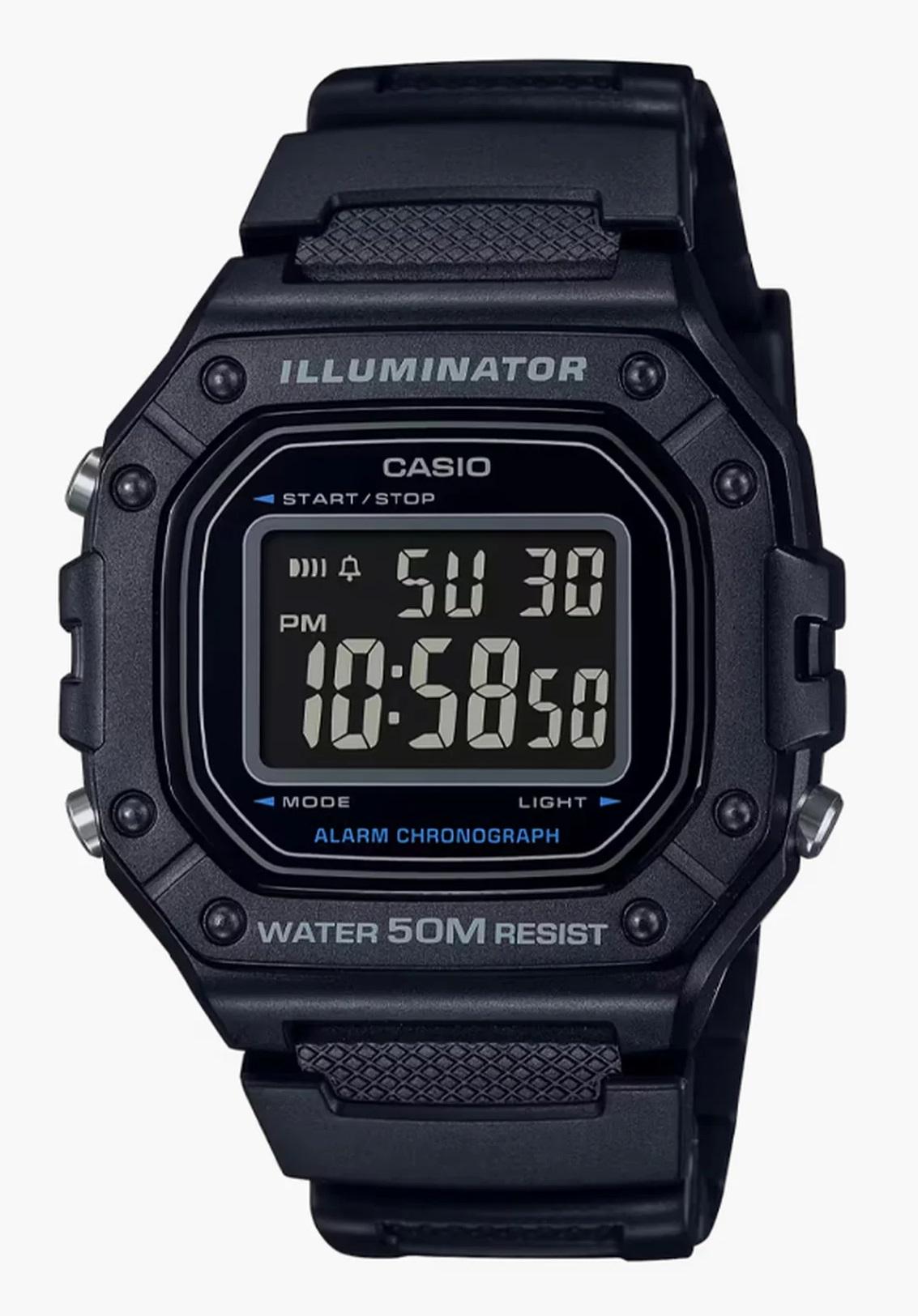 Часы наручные мужские Casio W-218H-1B