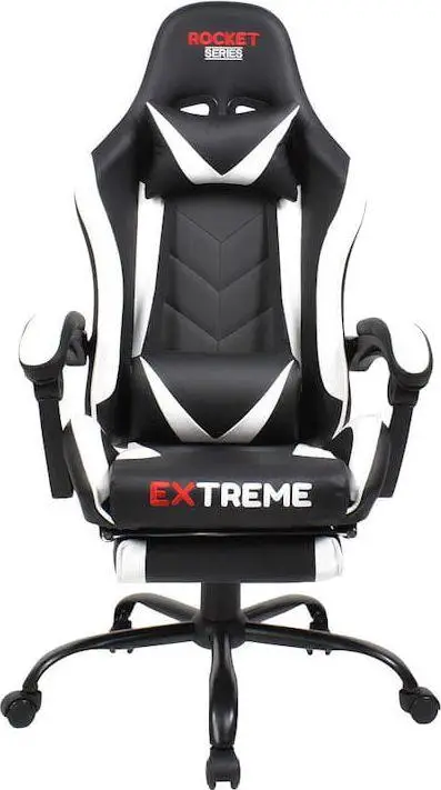 Кресло игровое EXTREME R Черный/Белый Кресло игровое EXTREME R Черный/Белый