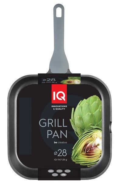 Сковорідка-гриль Ringel IQ Be Creative 28 см (IQ-1147-28g) - фото 4 Сковорідка-гриль Ringel IQ Be Creative 28 см (IQ-1147-28g) - фото 4