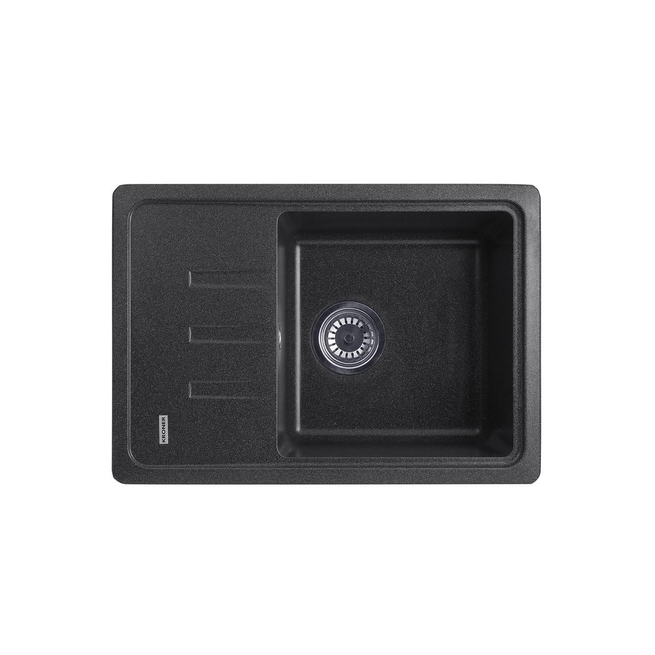 Мойка кухонная Kroner KRP Komposit GRB 6243 (CV031063)