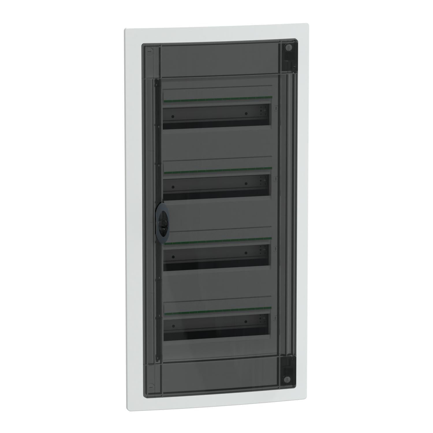 Щит распределительный Schneider Electric XS 13 модулей пластик 396x810x136,5 мм встроенная дымчатая дверь (LVSXP413)