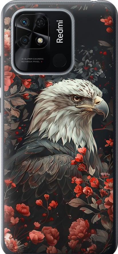 Чехол на Xiaomi Redmi 10C Цветочный страж (6102t-2591-42517)
