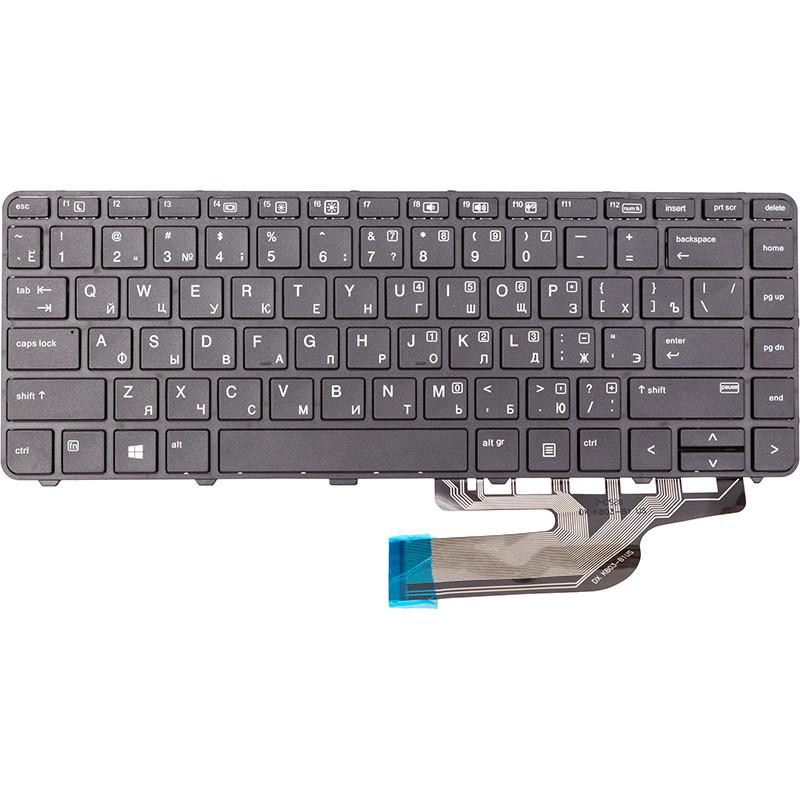 Клавиатура для ноутбука HP ProBook 430 G4 430 G3 черный фрейм Черный (2663841675)