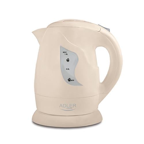 Электрочайник Adler AD 08b 1 л Бежевый (996915479)