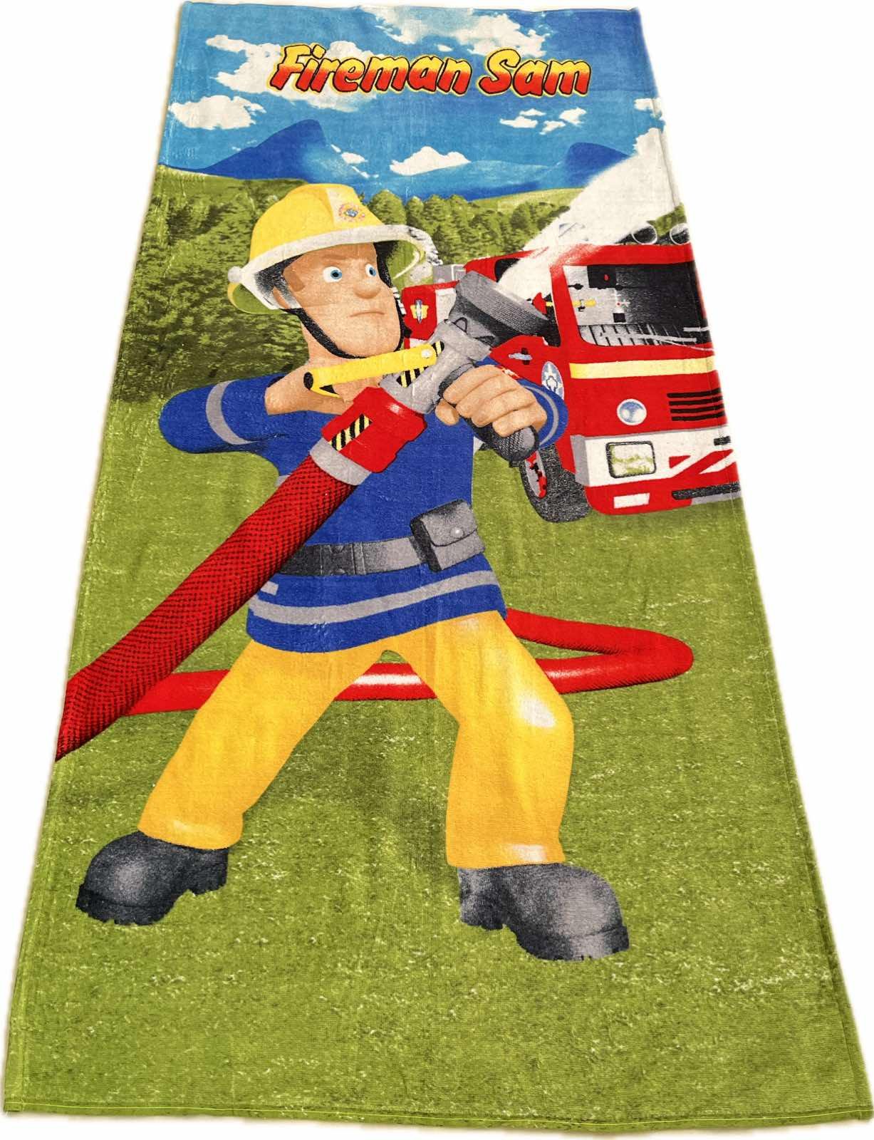 Полотенце пляжный Cottonize Fireman Sam 75x150 см Разноцветный (CN32227)